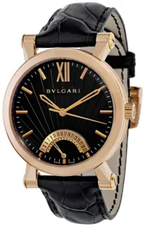 Bulgari Sotirio SBP42BGLDR 42mm Rose gold Black