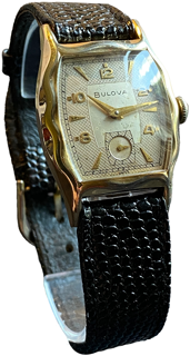 Bulova Senator yellow rolled gold plate$steel two tone