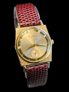 Bulova Banker 10K Rolled Gold