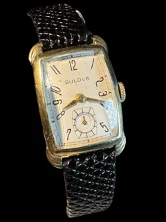 Bulova Senator Gold plated$steel