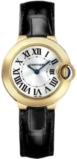 Cartier Ballon Bleu 28mm W6900156 Yellow gold Silver