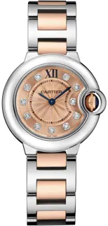 Cartier Ballon Bleu 28mm we902052 Yellow gold and Stainless steel Golden