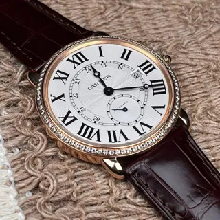 Cartier Ronde Louis Cartier WR007017 40mm Rose gold White