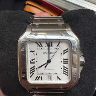 Cartier Santos de Cartier WSSA0018 40mm Stainless steel Silver