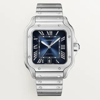 Cartier Santos de Cartier WSSA0071 40mm Stainless steel Blue