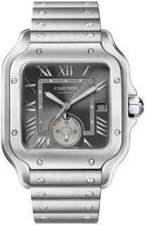 Cartier Santos de Cartier WSSA0076 40mm Steel anthracite gray