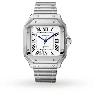 Cartier Santos WSSA0029 35mm Stainless steel Silver