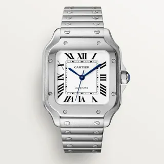 Cartier Santos WSSA0029 35mm Stainless steel Silver