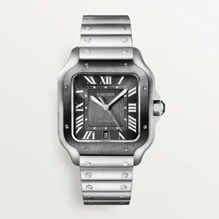 Cartier Santos WSSA0037 40mm Stainless steel Gray