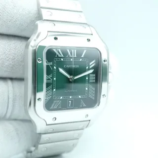 Cartier Santos WSSA0062 40mm Stainless steel Green