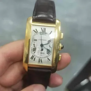 Cartier Tank Américaine W2610751 43mm Rose gold