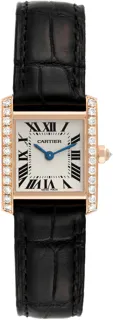 Cartier Tank WE104531 Rose gold Silver