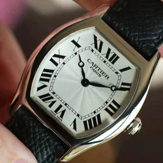 Cartier Tortue W1532851 Platinum Silver