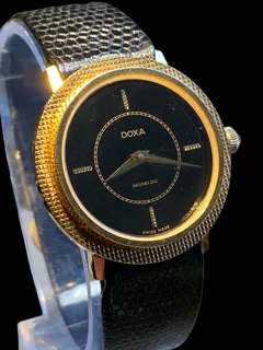 Doxa Gents gold plated$steel back