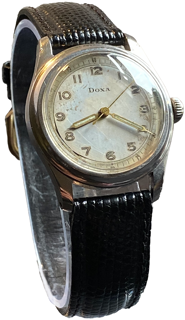 Doxa WW2 Gents Military Watch steel