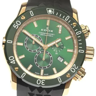 Edox 10221-37RV5-VIR5-S 47mm Green