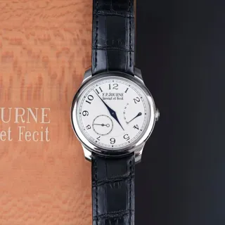 F.P. Journe Souveraine CHRONOMÈTRE 40mm Platinum White