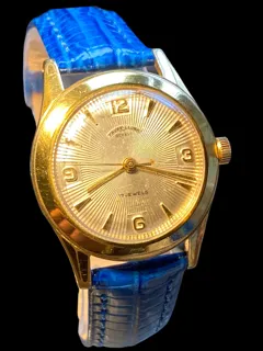 Favre-Leuba Gents Dress Watch gold plated$steel Silver