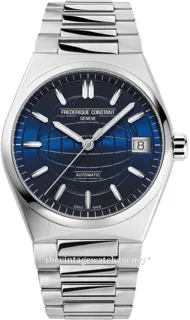 Frédérique Constant Highlife FC-303N2NH6B 39mm Brushed/polished steel Blue