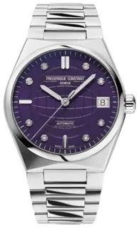 Frédérique Constant Ladies Automatic FC-303PD2NH6B 34mm Steel Purple