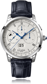 Glashütte Senator 1-37-01-02-03-30 Platinum Silver