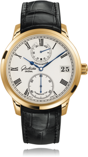 Glashütte Senator 1-58-01-01-01-50 Rose gold Blue