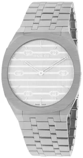 Gucci 25H 673111 I1600 1108 Stainless steel silver brass