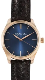 H. Moser & Cie. Endeavour 1200-0401 Rose gold Blue