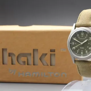 Hamilton Khaki 9415A 34mm Steel Green