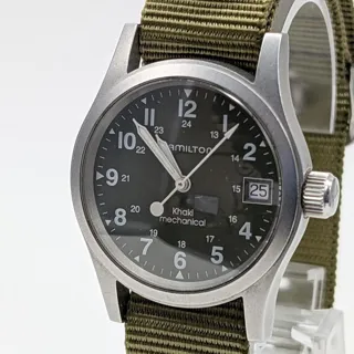 Hamilton Khaki H693190 33mm Steel Green