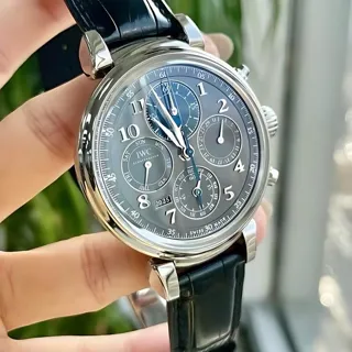 IWC Da Vinci Perpetual Calendar 392103 (DA  ) 43mm Steel Grey