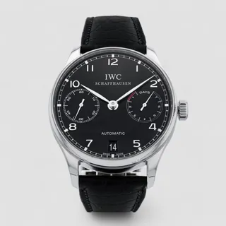 IWC Portugieser IW500109 42mm Stainless steel Black