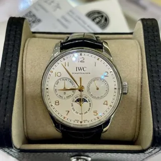 IWC Portuguese Perpetual Calendar 344203 42.5mm Steel