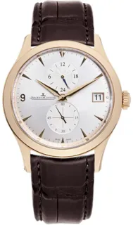 Jaeger-LeCoultre Master Hometime Q1622430 Rose gold Silver