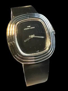 Jaquet Droz Gents Dress Watch chrome plated Black