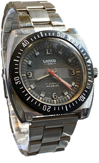 Lanco Gents Divers Watch Stainless steel