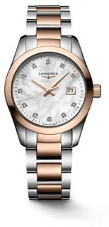 Longines Conquest Classic L2.286.3.87.7 41mm Stainless steel White