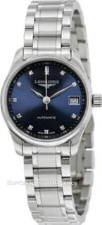 Longines Master Collection L2.128.4.97.6 25.5mm Stainless steel Blue