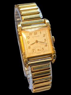 Longines-Wittnauer Gents Dress Watch Stainless steel and Gold-plated