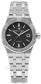 Maurice Lacroix AIKON AI6008-SS002-330-1 Stainless steel Black