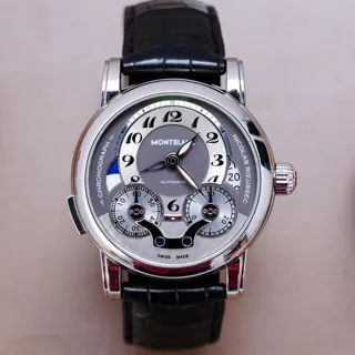 Montblanc Nicolas Rieussec 7138 43mm Stainless steel Gray