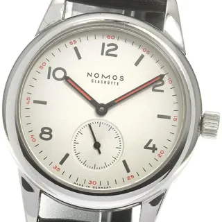 NOMOS CL1A1W1 36mm Steel Silver