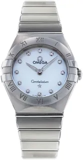 Omega Constellation Quartz 131.10.25.60.55.001 Stainless steel White