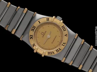 Omega Constellation 9718 Stainless steel and 18k yellow gold champagne