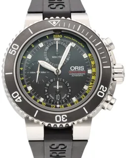 Oris Aquis Depth Gauge 01 774 7708 4154-RS 48mm Stainless steel Black