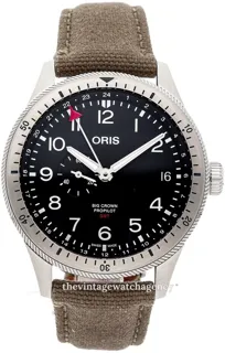 Oris Big Crown 01 748 7756 4064-07 3 22 02LC Stainless steel Black