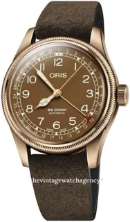 Oris Big Crown 01 754 7741 3166-07 5 20 74BR Bronze Brown