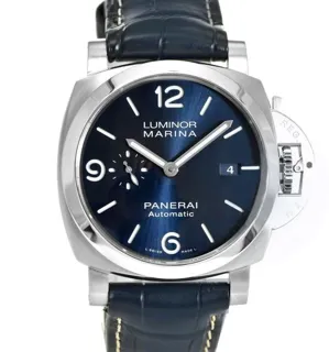 Panerai Luminor 1950 PAM01313 44mm Stainless steel Blue