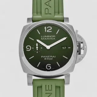 Panerai Luminor 1950 PAM01356 44mm Stainless steel Green