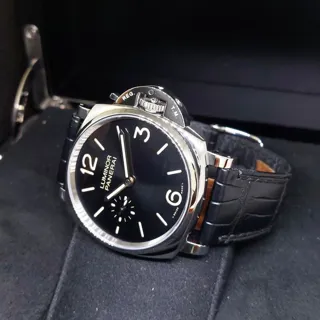 Panerai Luminor Due PAM 00676 42mm Stainless steel Black